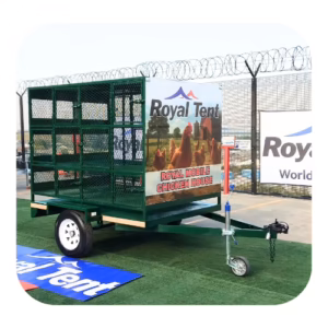 Heavy-Duty Chicken Trailer